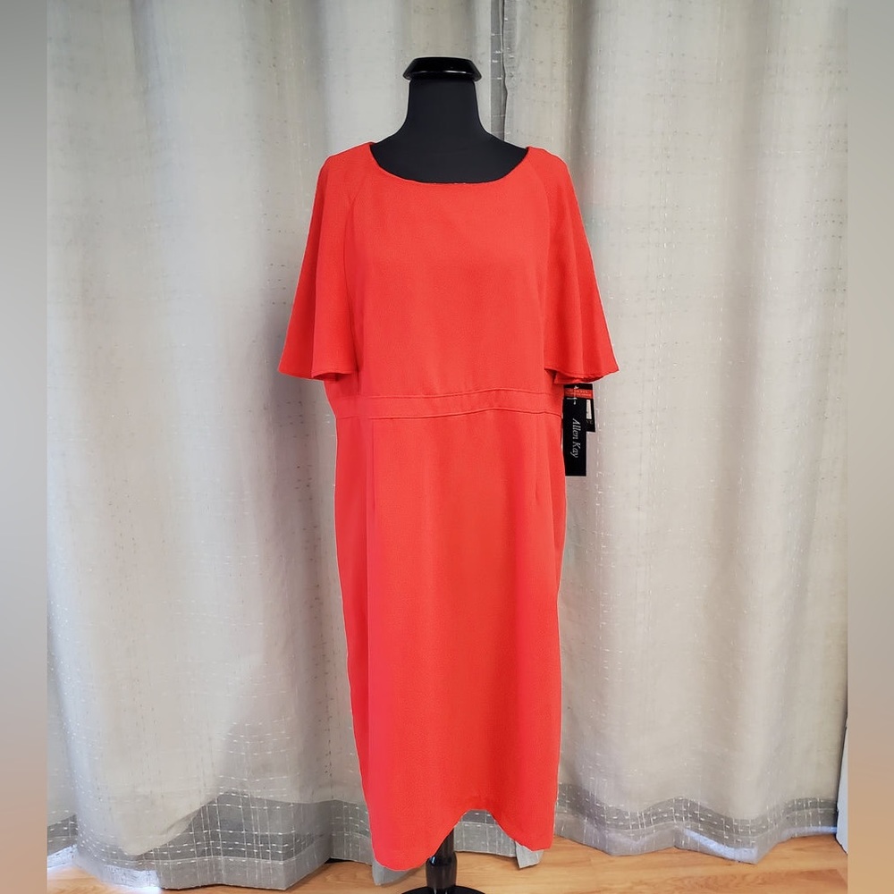 Poppy Red Sheath dress.